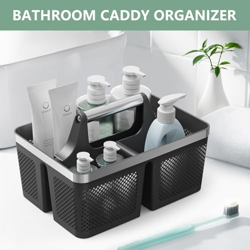 BYUNER 2Pack Shower Caddy Dorm: Portable Bathroom Caddy Organizer - Image 2