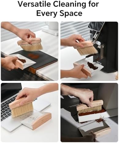 Small Coffee Brush and Dust Pan Set - Image 4