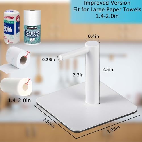 Magnetic Paper Towel Holders Heavy Duty Steel Brushed Holder - Image 6