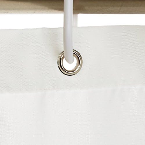 Amazon Basics Bathroom Shower Curtain, Water Repellent Fabric - Image 3