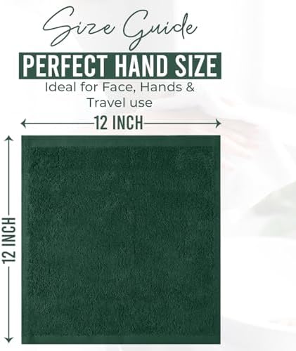 DAN RIVER 12 Pack Cotton Wash Cloths Set - Image 2