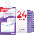 24 Moisture Absorbers for Closet, Dehumidifier Bags, 6.4oz Humidity Absorber by Unknown