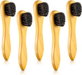 Jovitec 5 Pack Horsehair Polish Applicator Brush Kit Saddle Soap Shoe Shine by Jovitec