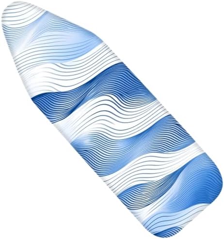 Nuxovilar Flowing Wave Lines Ironing Board Cover 15x54 Polyester by Nuxovilar