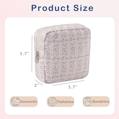 RSRSLEII Mini Quilted Makeup Pouch - Image 3