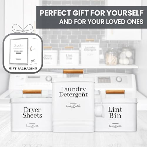 Modern Farmhouse Laundry Detergent Container - Image 6