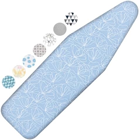 Ironing Board Cover and Pad, 21x57 Extra Large, Scorch Resistant by Dalykate
