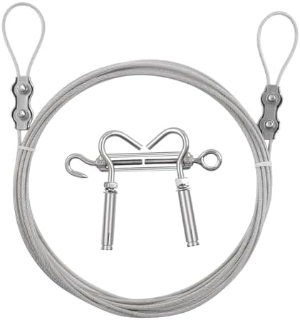 DEWEL 32FT Stainless Steel Clothes Lines by DEWEL