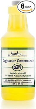 STANLEY HOME PRODUCTS Degreaser Concentrate - Makes 64 Gallons - Removes Stubborn Grease & Grime - Multipurpose Cleaner for Home & Commercial Use (6 Pack)