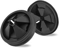 Garbage Disposal Splash Guard, 2 Pack Upgraded EPDM Rubber Drain Insert by Ullnosoo
