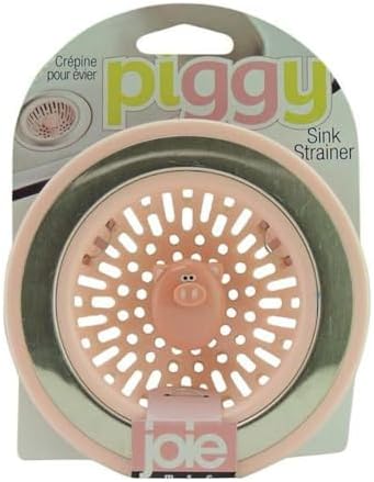 Joie Piggy Kitchen Sink Strainer Basket, Fits All Standard Sinks, Stainless by TheJoie