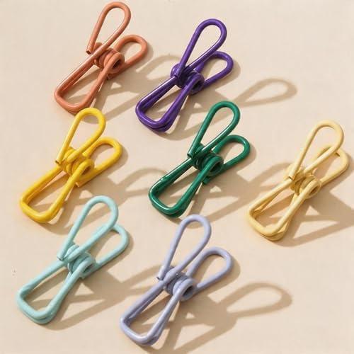 Portable Clothesline with 12 Clothespins, Plus 20 Colorful Clips, Adjustable - Image 5