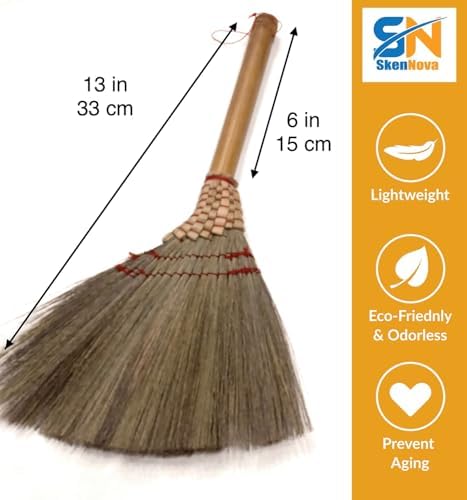 13 inch of Handmade Small Duster Brush Broom by SN Skennova - Image 3