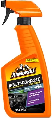 Armor All Multi-Purpose Car Cleaner Spray, New Car Scent, 16 Fl Oz by ArmorAll