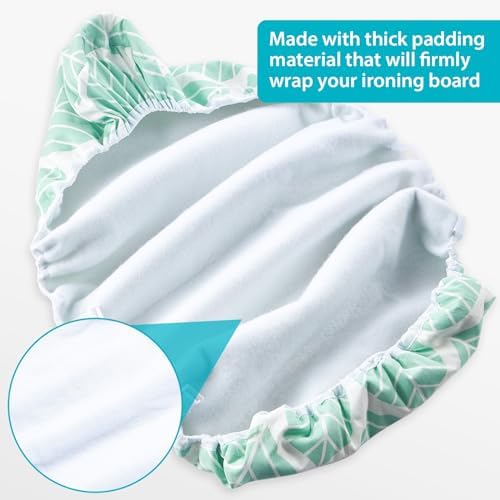 Seiritex Ironing Board Cover and Pad, Standard Size 15 x 54, Thick Padding - Image 6