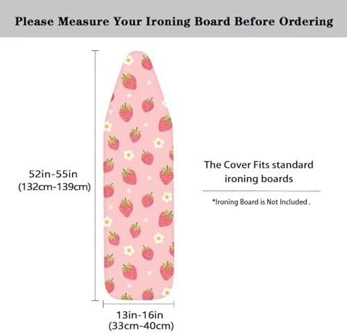 Daisy Strawberry Ironing Board Covers - Image 5