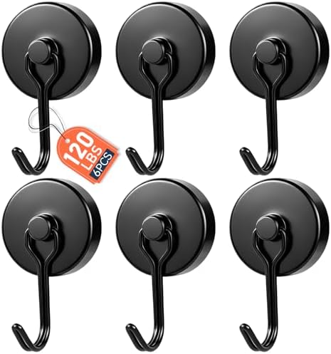 E BAVITE Magnetic Hooks, 120lbs Magnet Hook 2026 Cruise Essentials by EBAVITE