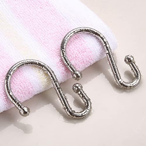 Nickel Shower Curtain Hooks, Rust Proof Shower Curtain Rings - Image 6