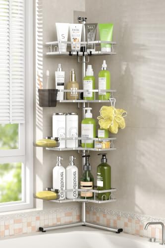 Standing Corner Shower Caddy by Foukus