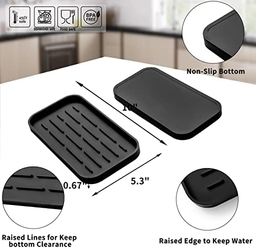 MicoYang Silicone Kitchen Sink Organizer Tray - Image 2