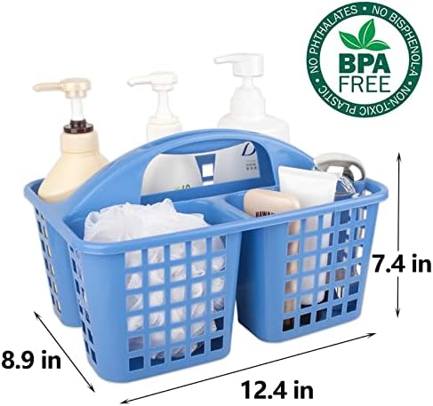 Portable Shower Caddy Basket Plastic Storage Basket - Image 6