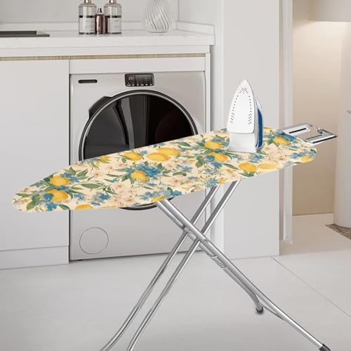Flower Lemon Ironing Board Covers Fits Standard Sizes Ironing Board Protector - Image 2