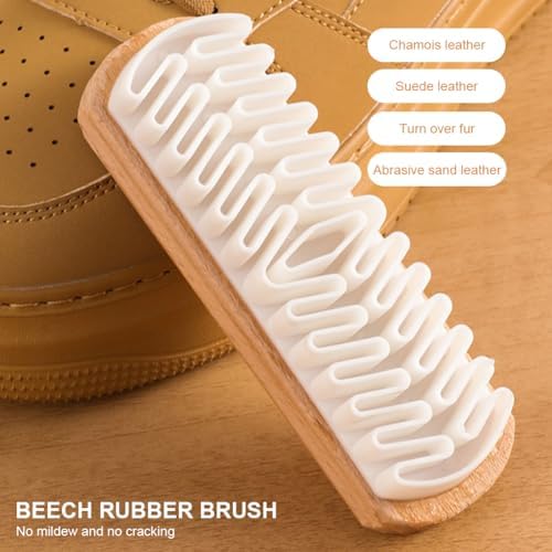 4pcs Suede Shoe Brush, Rubber Shoe Brush Kit - Image 5