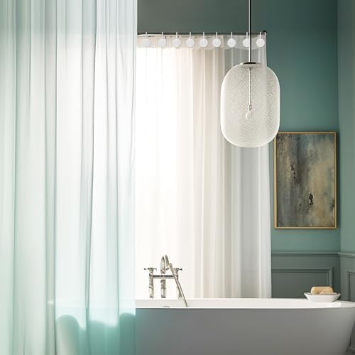 Metal Shower Curtain Hooks, Rust-Resistant Hooks - Image 5