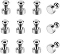 12-Pack Magnetic Push Pins by Rakizbe