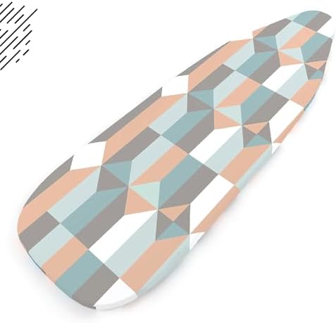 Encasa XO Ironing Board Cover and Pad, 4mm Felt 54"x18" - Image 3