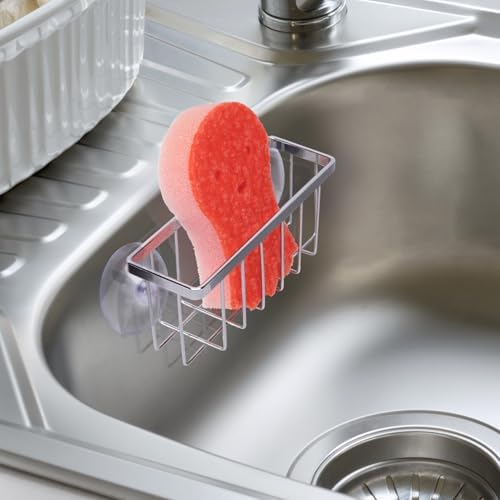 HLOOL Kitchen Sink Sponge Holder, Sponge Holder - Image 4