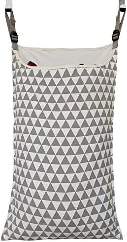 Adjustable Space Saving Door Hanging Laundry Hamper Bag by HDHYK