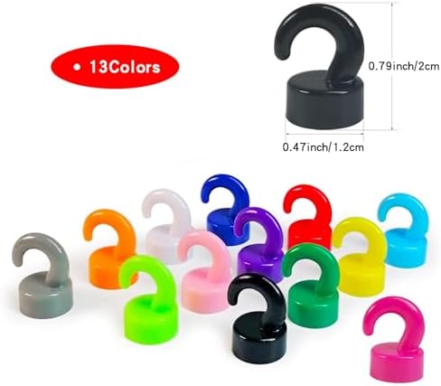 Magnetic Hooks Small But Strong, 20 Pack 8Lbs Holding Capacity - Image 3