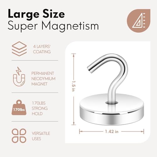 Neosmuk Magnetic Hooks Steel Tube Design - Image 7