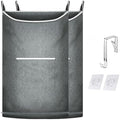 2Pcs XL Hanging Laundry Hamper, Over the Door Hamper Bag by MakeLifeSimpleandEfficient