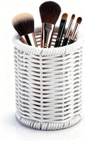 Rattan Jars, Car Storage Box, 4.13" x 4.92" Bathroom Essentials Accessories by Dealpoli