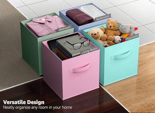 Sorbus Cube Storage Bin, 6 Pack - Image 6