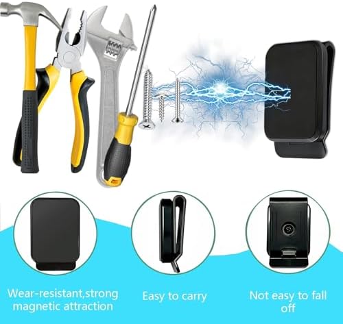 Magnetic Tool Holder, Super Strong Belt Clip, Tool Belts - Image 7