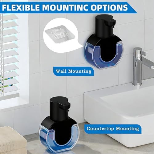 Automatic Liquid Soap Dispenser Touchless, 15oz/420ml USB Rechargeable Hand - Image 4