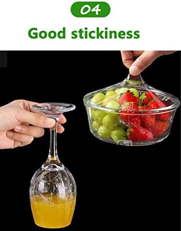Plastic Wrap Dispenser, Slide Cutter 12‑Inch Cling Wrap Set - Image 5