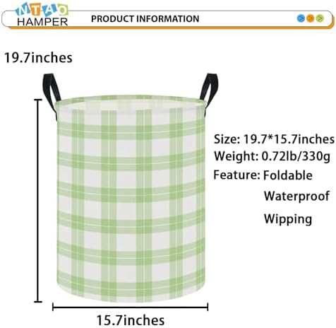 NTAOHAMPER Laundry Hamper, Laundry Basket, Baby Nursery Hamper, Waterproof - Image 2