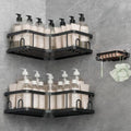 Veken Corner Shower Caddy 3-Pack, Advanced Rustproof Design&Stable Storage by Veken
