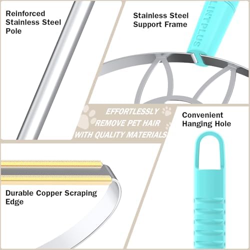 63‘’Ultra Long Heavy Duty Carpet Rake - Image 3