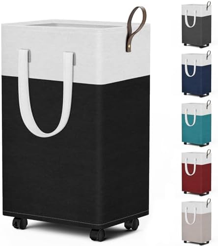 HomeHacks 75L Rolling Laundry Basket by HomeHacks