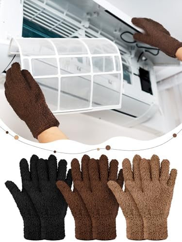 Patelai 3 Pairs Microfiber Dusting Gloves - Image 6