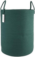XUANGUO Cotton Rope Laundry Basket Hamper by XUANGUO