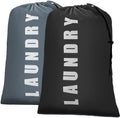 Isink Laundry Bag, 2 Pack Travel Laundry Bags by Isink