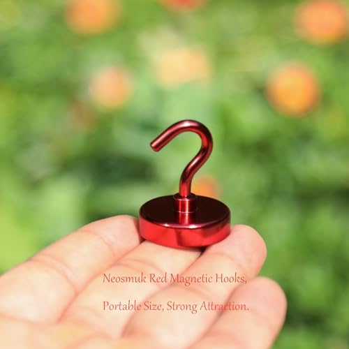 Neosmuk Magnetic Hooks, 85lb Heavy Duty, 10 Pack - Image 2