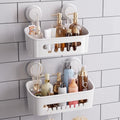 TAILI Shower Caddy Suction Cup, Bathroom Organizer Shelf M&L by TAILI