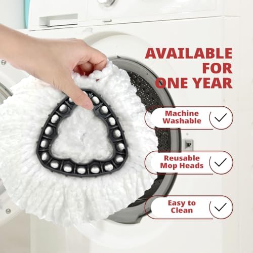 Mop Head Replacement, 3 Pack, Compatible - Image 6